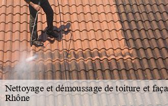 Nettoyage et démoussage de toiture et façade 69 Rhône Artisan JD