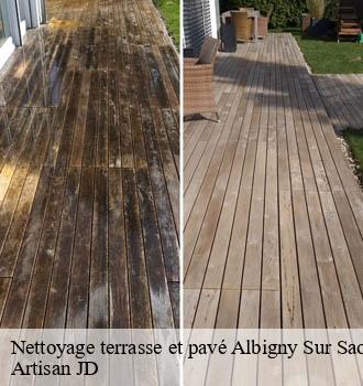 Nettoyage terrasse et pavé albigny-sur-saone-69250 Artisan JD