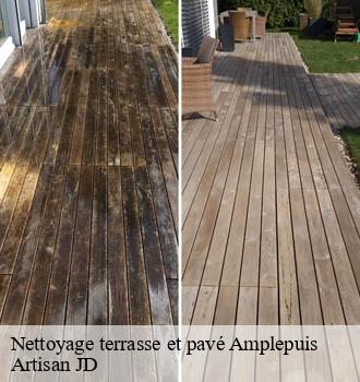 Nettoyage terrasse et pavé  amplepuis-69550 Artisan JD