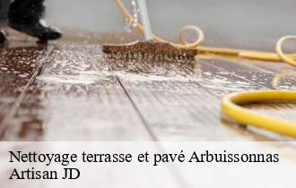 Nettoyage terrasse et pavé arbuissonnas-69460 Artisan JD