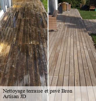 Nettoyage terrasse et pavé bron-69500 Artisan JD