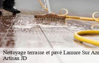 Nettoyage terrasse et pavé lamure-sur-azergues-69870 Artisan JD