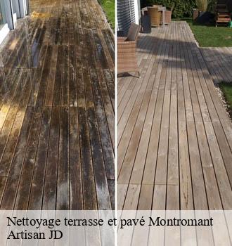 Nettoyage terrasse et pavé montromant-69610 Artisan JD