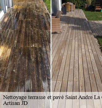 Nettoyage terrasse et pavé saint-andre-la-cote-69440 Artisan JD