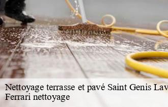 Nettoyage terrasse et pavé  saint-genis-laval-69230 Ferrari nettoyage
