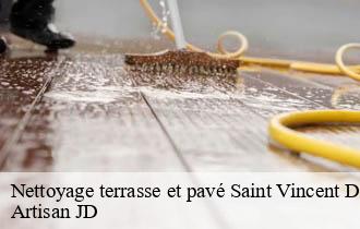 Nettoyage terrasse et pavé saint-vincent-de-reins-69240 Artisan JD