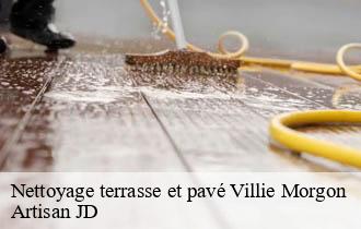 Nettoyage terrasse et pavé villie-morgon-69910 Artisan JD