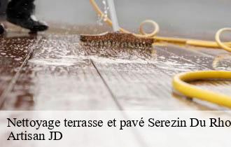 Nettoyage terrasse et pavé serezin-du-rhone-69360 Artisan JD