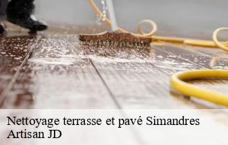 Nettoyage terrasse et pavé  simandres-69360 Artisan JD