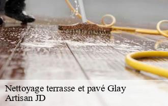 Nettoyage terrasse et pavé glay-69850 Artisan JD