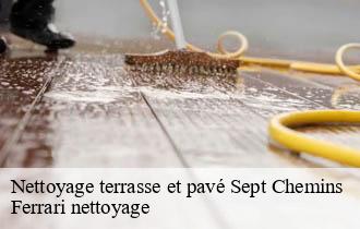 Nettoyage terrasse et pavé  sept-chemins-69530 Ferrari nettoyage
