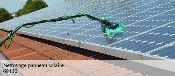 Nettoyage panneau solaire  arbuissonnas-69460 Ferrari nettoyage