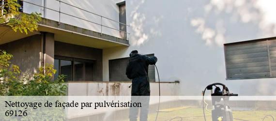 Nettoyage de façade par pulvérisation brindas-69126 Artisan JD