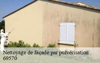 Nettoyage de façade par pulvérisation dardilly-69570 Artisan JD