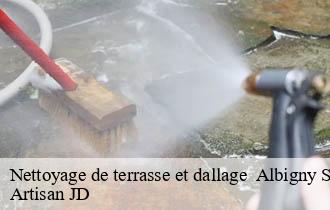 Nettoyage de terrasse et dallage albigny-sur-saone-69250 Artisan JD