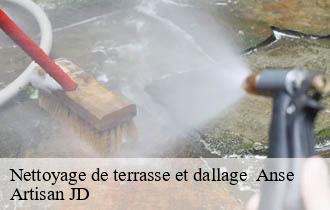 Nettoyage de terrasse et dallage anse-69480 Artisan JD