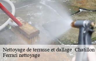 Nettoyage de terrasse et dallage   chatillon-69380 Ferrari nettoyage