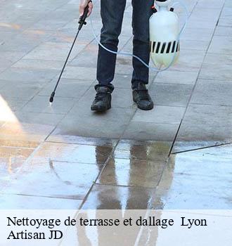 Nettoyage de terrasse et dallage   lyon-69000 Artisan JD