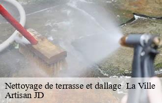 Nettoyage de terrasse et dallage la-ville-69470 Artisan JD