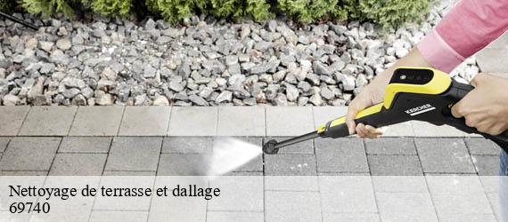 Nettoyage de terrasse et dallage   genas-69740 Artisan JD