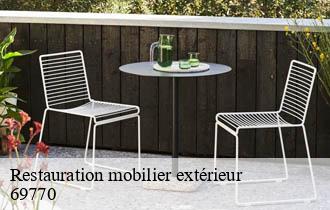 Restauration mobilier extérieur  montrottier-69770 Ferrari nettoyage
