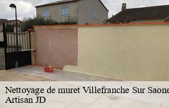 Nettoyage de muret villefranche-sur-saone-69400 Artisan JD
