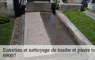 Entretien et nettoyage de tombe et pierre tombale lyon-7-69007 Artisan JD